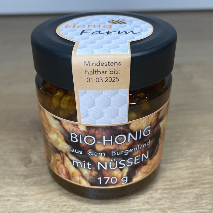 BIO Honig mit Nüssen