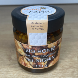 Honig mit Nüssen